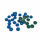 9 mm 14 size Blue Color Plastic Heating Rivet (250 pcs / Package) R0010