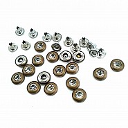 9 mm 14 L  Rhinestone Rivet (250 pcs / Package) R0014