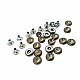 9 mm 14 L  Rhinestone Rivet (250 pcs / Package) R0014