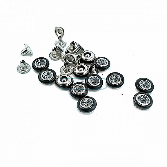 Rhinestone Rivet 10 mm 16 L (250 pcs / Package) R0028