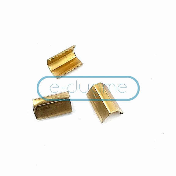 Bağucu Kıstırma Parçası 14mm x 9mm Metal T0012