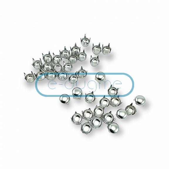 5.50 mm 4 Prong Cuved Shape Stud (250 pcs / Package) TR0007