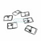 12.5 mm Metal Tongue Belt Buckle (TK0033) T0045