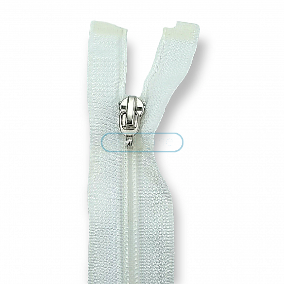 55 cm #5 21,66" Nylon Coil Jacket Zipper Open End - Separating ZPS0055T10