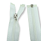 55 cm #5 21,66" Nylon Coil Jacket Zipper Open End - Separating ZPS0055T10