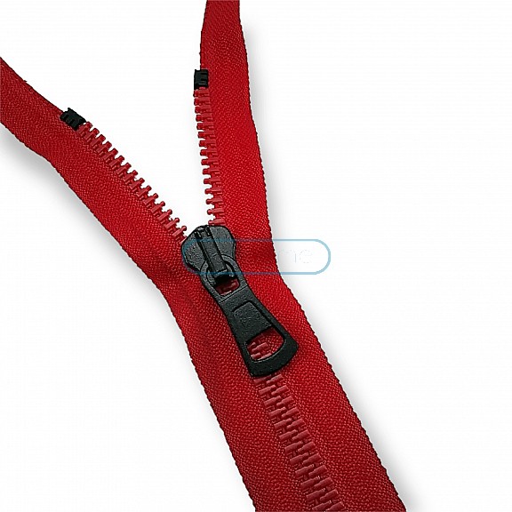 Molded Zipper 16 cm, 6,30" #9 Metal Teeth Imatation Close End ZPK0016T9MG