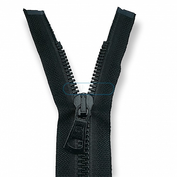 Molded Zipper 18 cm, 7,10" #9 Metal Teeth Imatation Close End ZPK0018T9MG