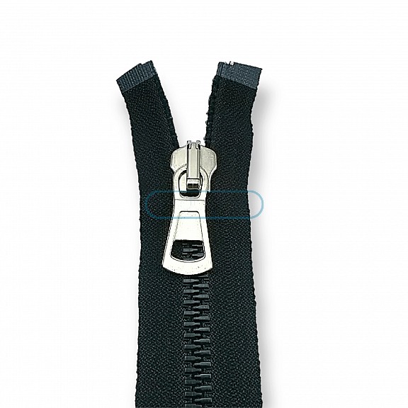 Molded Zipper 30 cm, 11,81" #9 Metal Teeth Imatation Close End ZPK0031T9MG