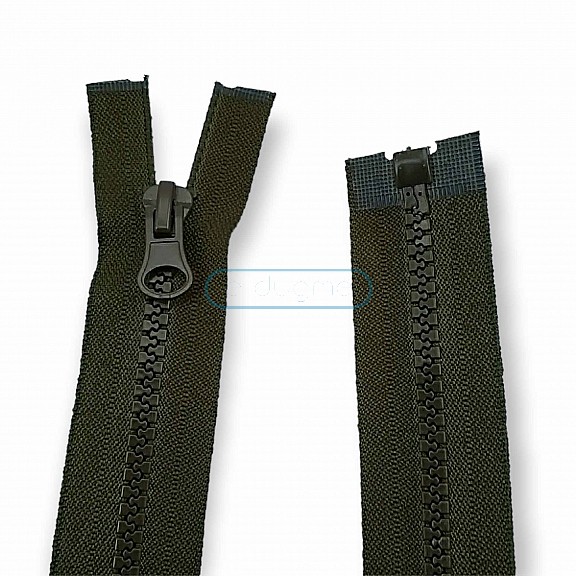 16 cm #5 6,30" Molded Plastic Jacket Zipper Close End ZPK0016T5