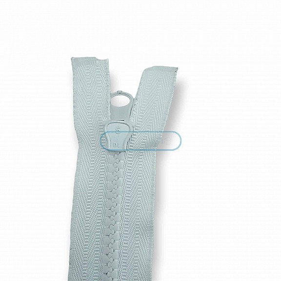 100 cm #5 39,37" Molded Plastic Jacket Zipper Separated ZPK0100T5