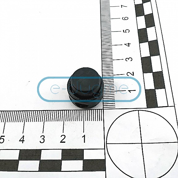 Mine Stopper Two Hole 6 mm Hole Diameter Plastic Stopper - Top Press H001707