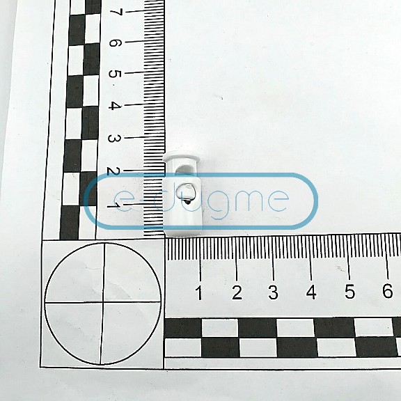 Single Hole Plastic Stopper 5 mm Hole Diameter Top Press - Special Model H005013