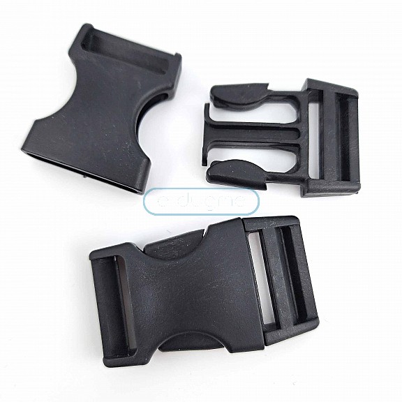 Snap Bandolier Buckle 2.5 cm Snap Plastic Buckle H009076