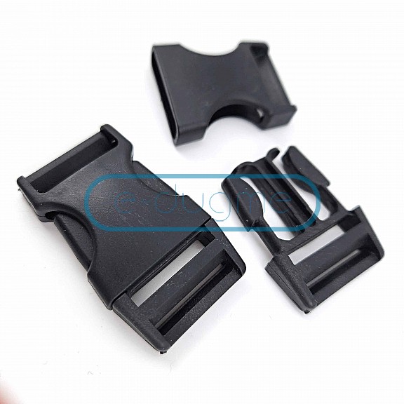 Snap Bandolier Buckle 2.5 cm Snap Plastic Buckle H009076