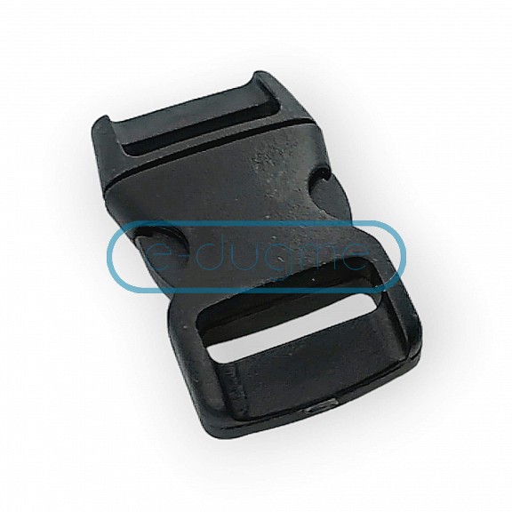 1,5 cm Plastic Bandolier Buckle Snap Plastic Buckle H009071