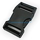 Plastic Bandolier Buckle 2 cm Snap-On Plastic Buckle H009074