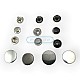 Stainless Italian Style Coat Snap Button Deluxe Series 501 DLX00501P