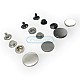 Stainless Italian Style Coat Snap Button Deluxe Series 501 DLX00501P