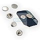 Coat Snap Button Stainless Deluxe Series 503 Italian Style DLX00503P