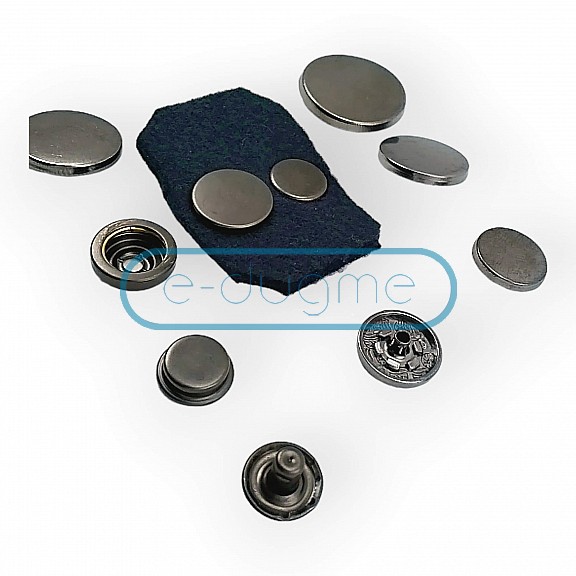 Coat Snap Button Zamak Snap Deluxe Series 503 Italian Style DLX00503Z