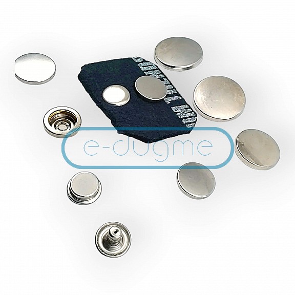 Coat Snap Button Zamak Snap Deluxe Series 503 Italian Style DLX00503Z