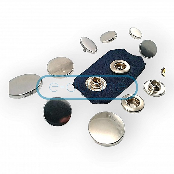 Coat Snap Button Italian Style Zamak Snap Deluxe Series DLX00884Z