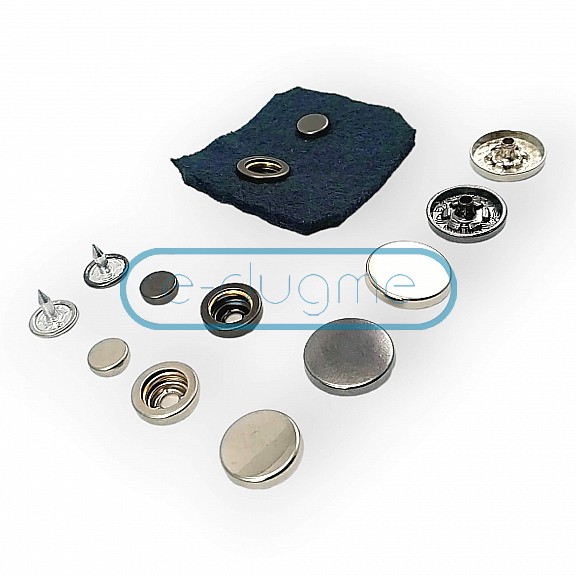 Coat Snap Button Deluxe Series 501C Zamak Snap Italian Style DLXC00501Z