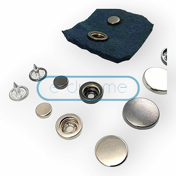 Coat Snap Button Deluxe Series 501C Zamak Snap Italian Style DLXC00501Z