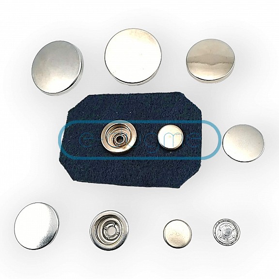 Coat Snap Button Deluxe Series 503C Italian Style Zamak Snap DLXC00503Z