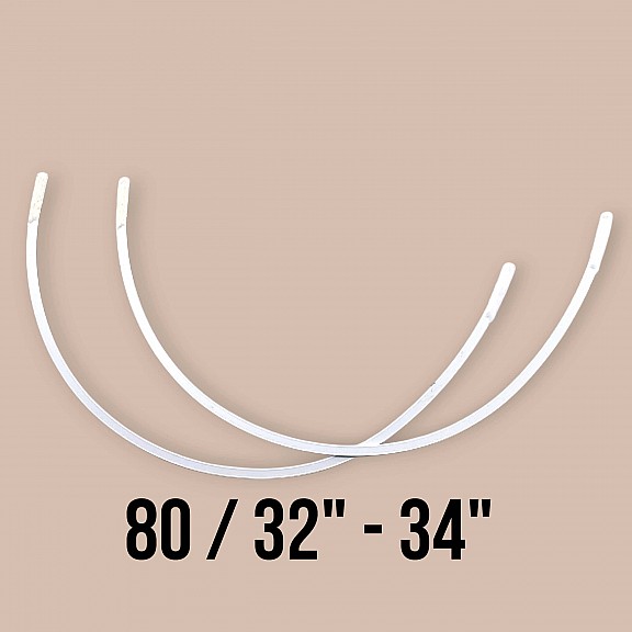 36 Size Nylon Covered Bra Underwire 50 Pieces / Pack PIRN00080BLN