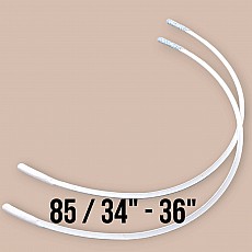 38 Size Nylon Covered Bra Underwire 50 Pcs / Pack PIRN00085BLN