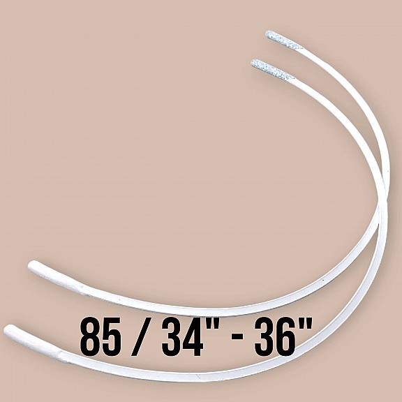 38 Size Nylon Covered Bra Underwire 50 Pcs / Pack PIRN00085BLN