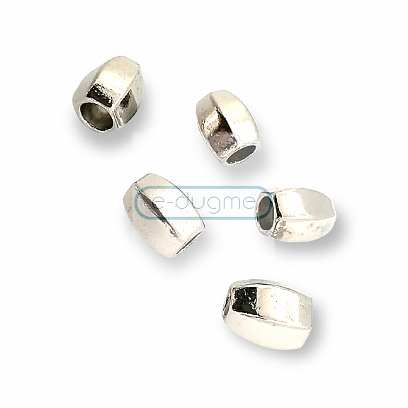 3.5 mm Cord End Metal length 12 mm PBB003