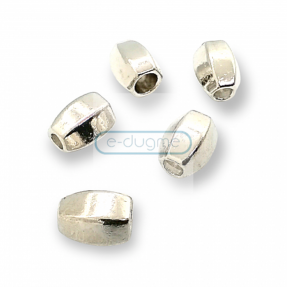 3.5 mm Cord End Metal length 12 mm PBB003