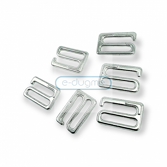 Brassiere Hook 16.3 mm Metal Buckle PBT0004