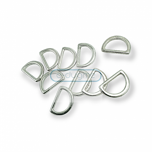 10 mm Bra Strap D Buckle PBT0011