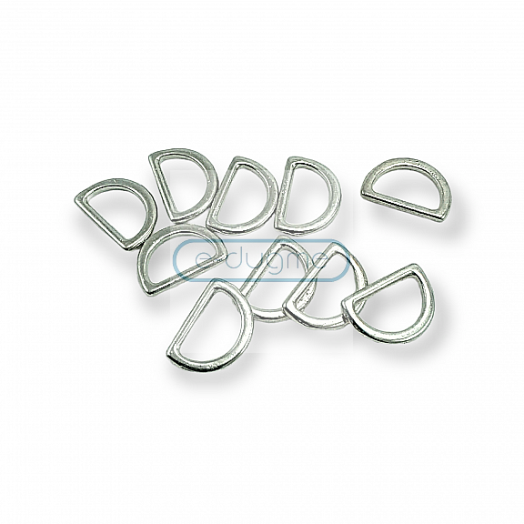 10 mm Bra Strap D Buckle PBT0011