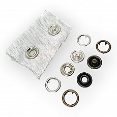 Prong Snap Fastener 21 mm Open Ring Prong Snap Button 34L - 0.83 in ERC0021TIRPR