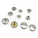 54 System Brass Caas 125 Model Snap Button Curved 4 Piece Set ERCAAS0125PR