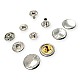 54 System Brass Caas 125 Model Snap Button Curved 4 Piece Set ERCAAS0125PR