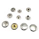 54 System Brass Caas 125 Model Snap Button Curved 4 Piece Set ERCAAS0125PR