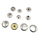 54 System Brass Caas 125 Model Snap Button Curved 4 Piece Set ERCAAS0125PR