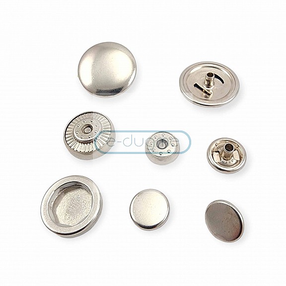 19 mm Coat Snap Button 250 pcs Brass Deluxe Series PR190R200B