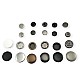 19 mm Coat Snap Button 250 pcs Brass Deluxe Series PR190R200B