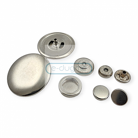 30 mm Coat Snap Button 250 pcs Brass Deluxe Series PR300R200B