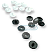 Snaps Fasteners 31/64" Plastic 12,5 mm 20L Set Of 4 (500 Pcs/Pkt) PLS00125ERC