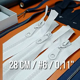 28 cm T6 Naylon Sweat Fermuarı – Açık Uçlu (Separe) ZPHSN0028T6 28 cm T6 Naylon Sweat Fermuarı – Açık Uçlu (Separe) ZPHSN0028T6
