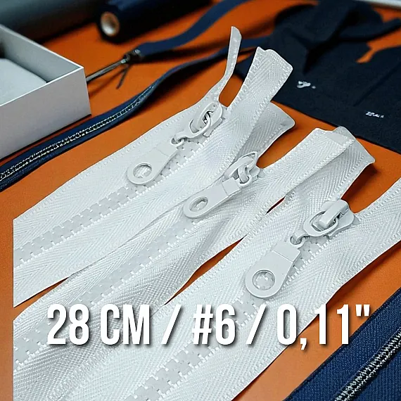 28 cm T6 Naylon Sweat Fermuarı – Açık Uçlu (Separe) ZPHSN0028T6 28 cm T6 Naylon Sweat Fermuarı – Açık Uçlu (Separe) ZPHSN0028T6